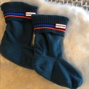 Hunter socks. Teal blue 1-3